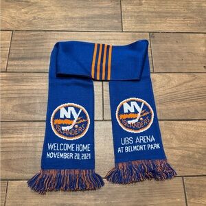 Islanders Blue and Orange UBS Arena Scarf
